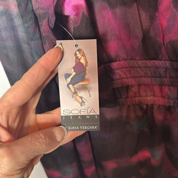 Sofia Jeans By Sofia Vergara Empire Dress. Size Large (12-14). NWT. - Picture 7 of 10